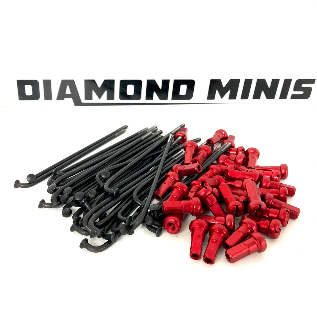 CRF110 Heavy Duty Spokes Nipples kit Diamond Minis