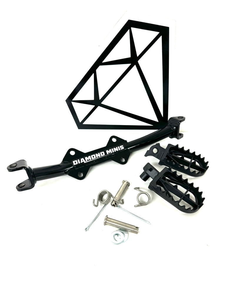 CRF110 HD Foot Peg mount Diamond Minis