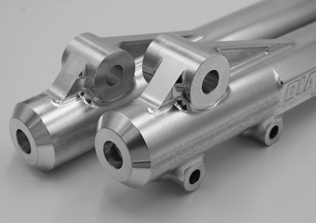 CRF110 DiamondMinis Billet Fork Feet Diamond Minis