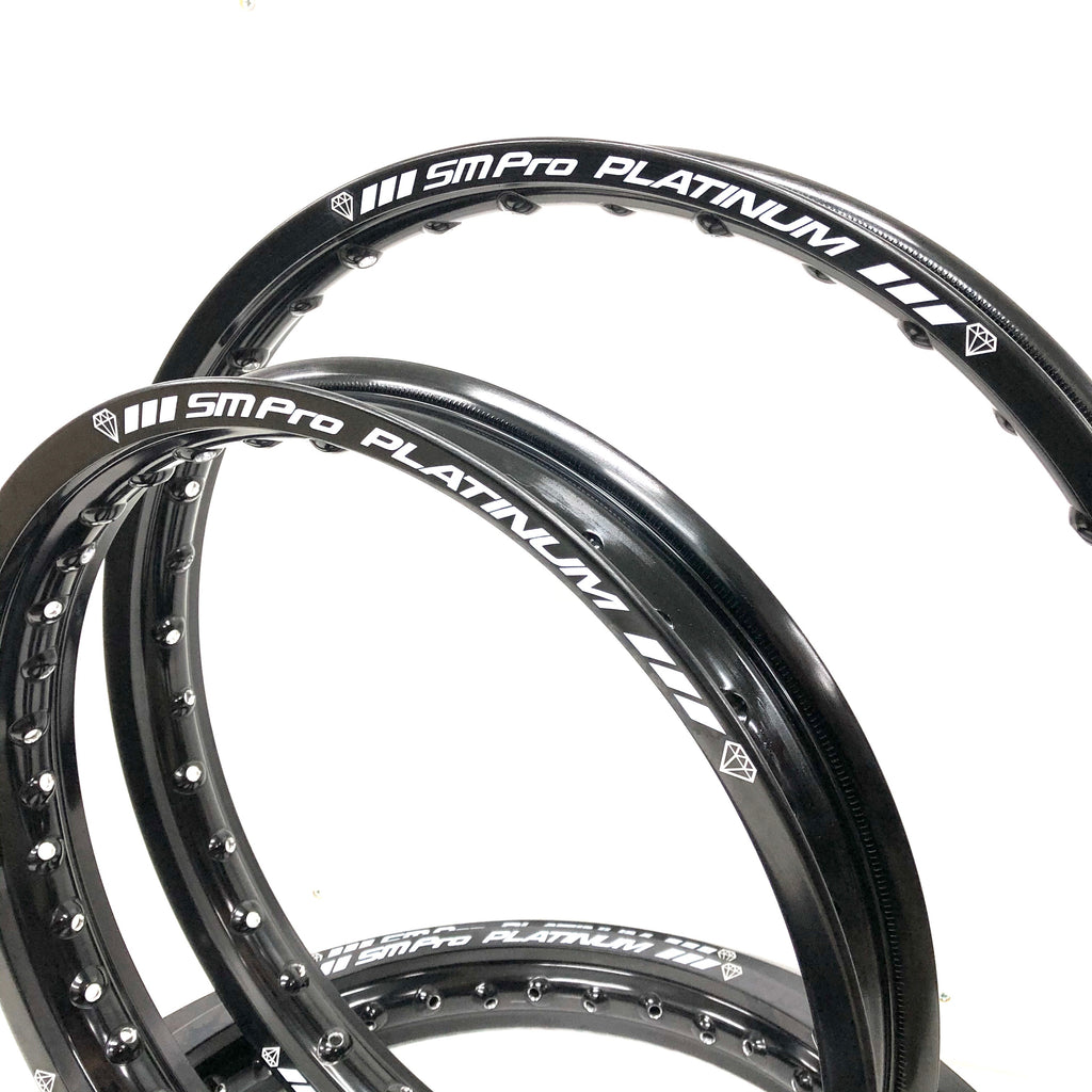 SM Pro CRF125 Platinum Rims – Diamond Minis